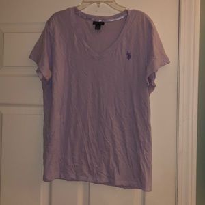 Polo lilac tee